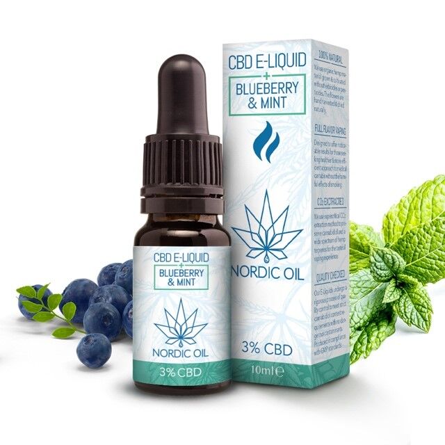Nordic Oil CBD E-Liquid Produktbild